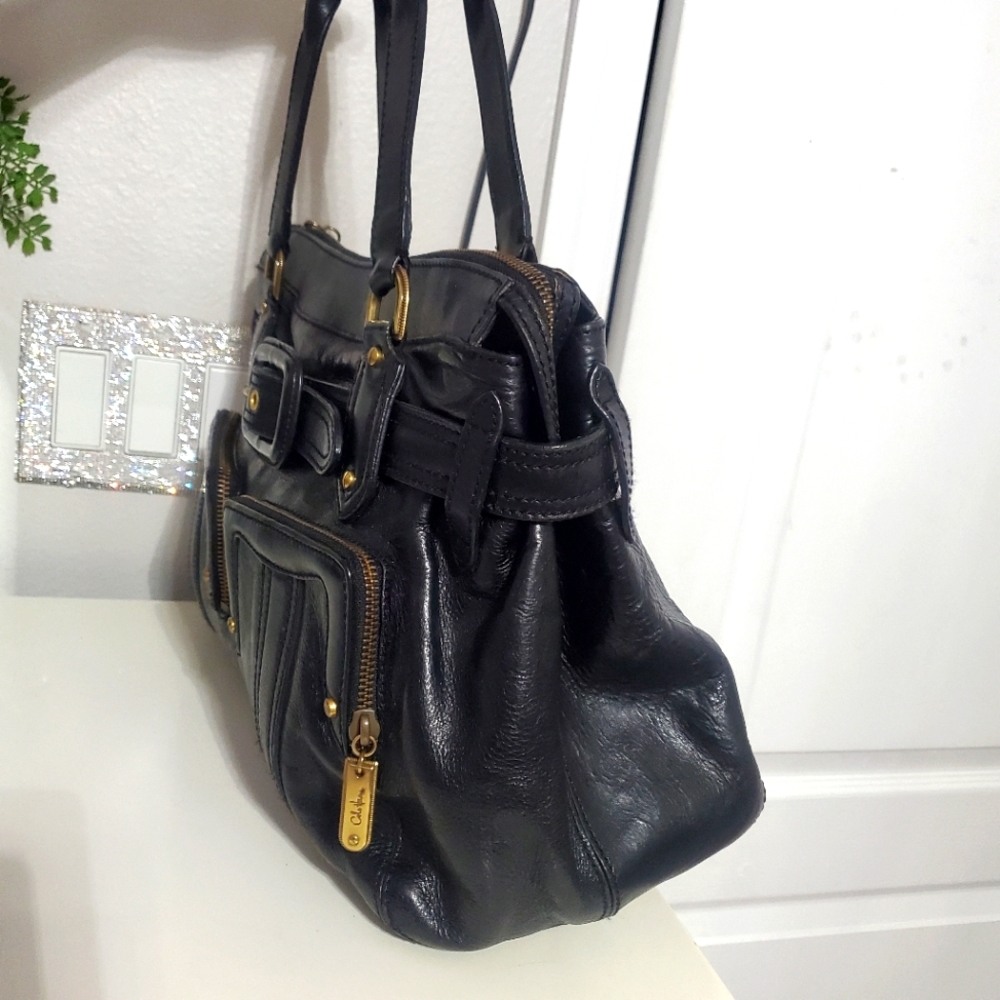 Cole Haan Large Blach Shoulder Bag View 3